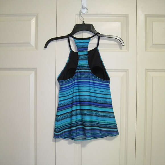 Sail Away halter T-top tankini sz S - Picture 4 of 10